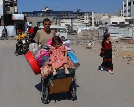 Fleeing from Death to Death: Gaza Residents Grapple with Heart-Wrenching Decision