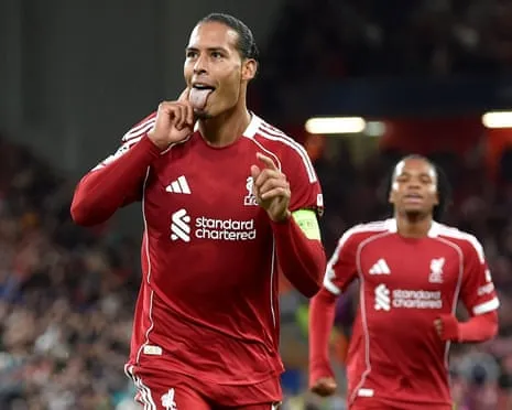 Van Dijk scores late victory against Spanish giants