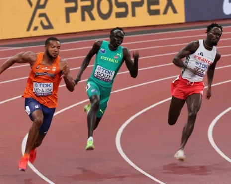Gout Gout Eliminated Following Fourth-Place Finish in Heats